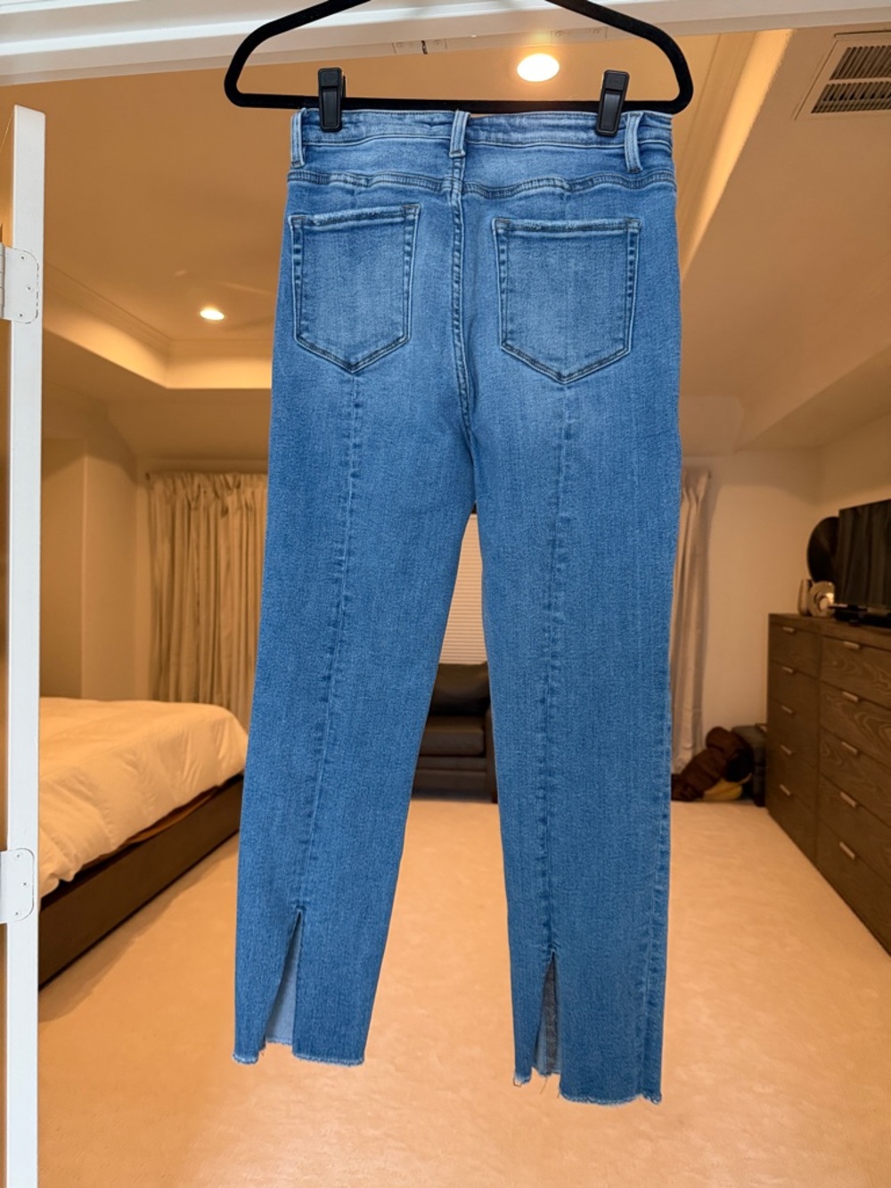 FLYING MONKEY Women’s Light Blue High-Rise Stretch Jeans